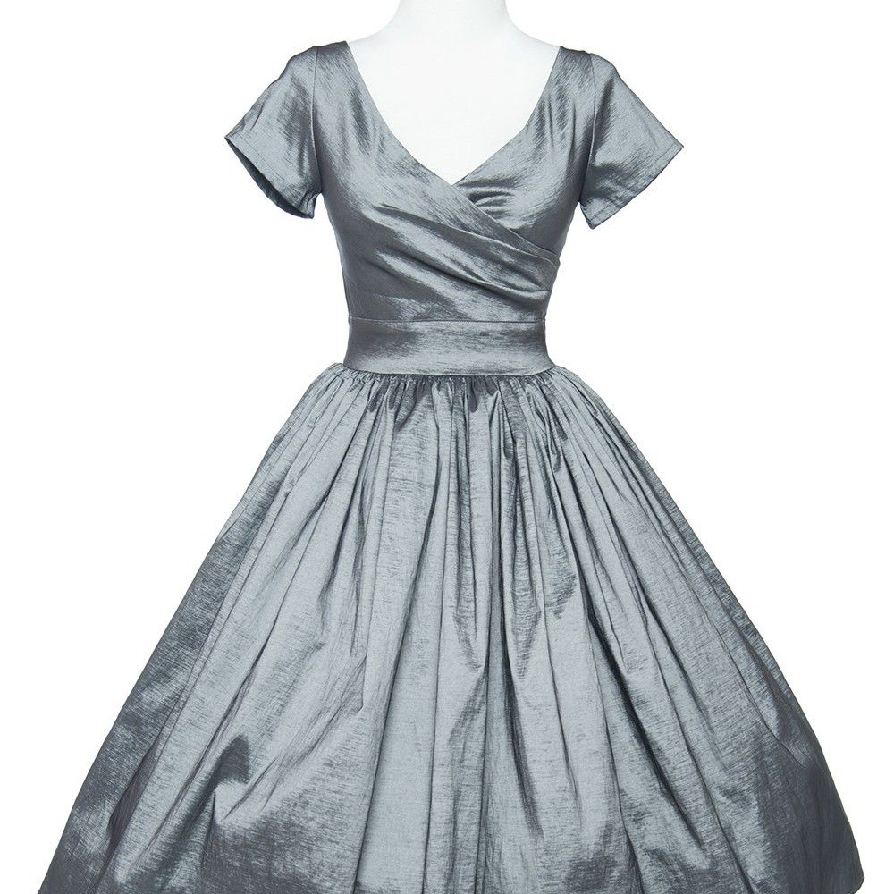 Pinup girl Ava swing silver 2x